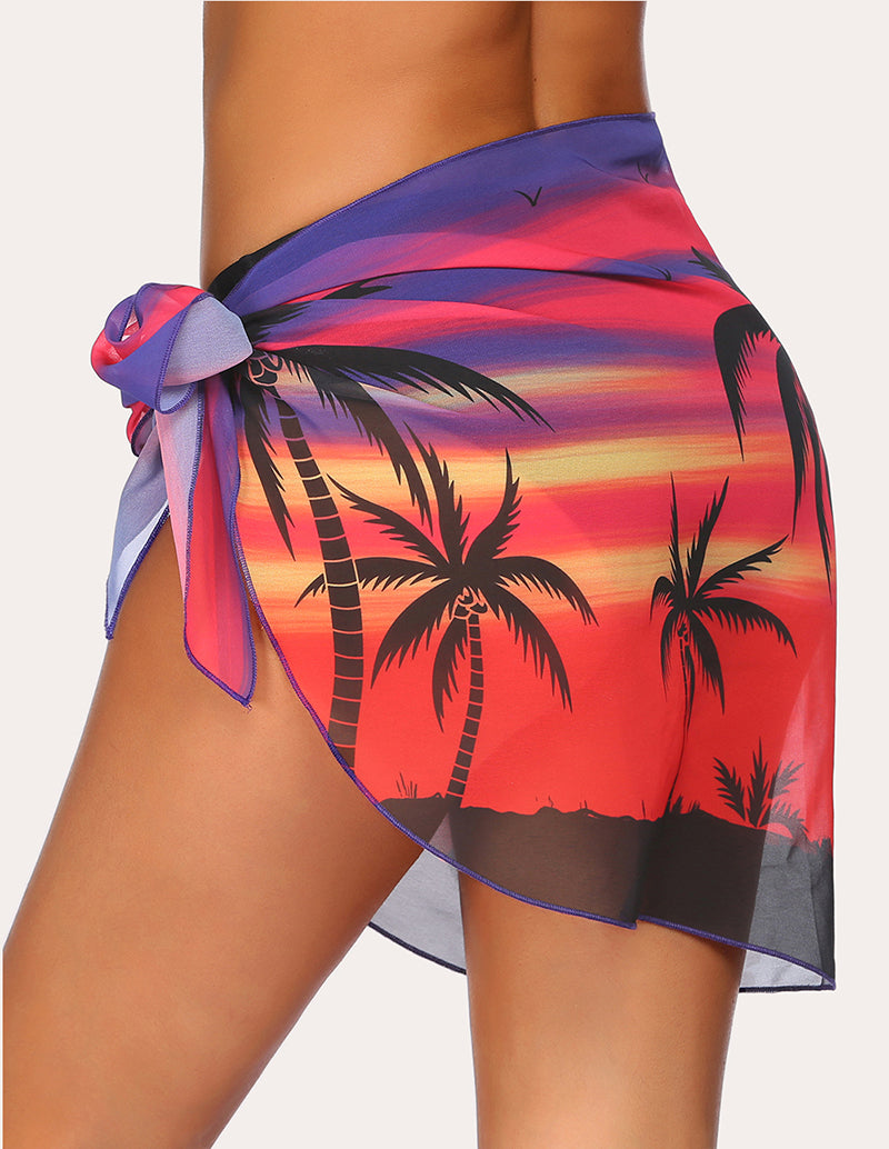 Ekouaer Sarong Wrap Beach Skirt