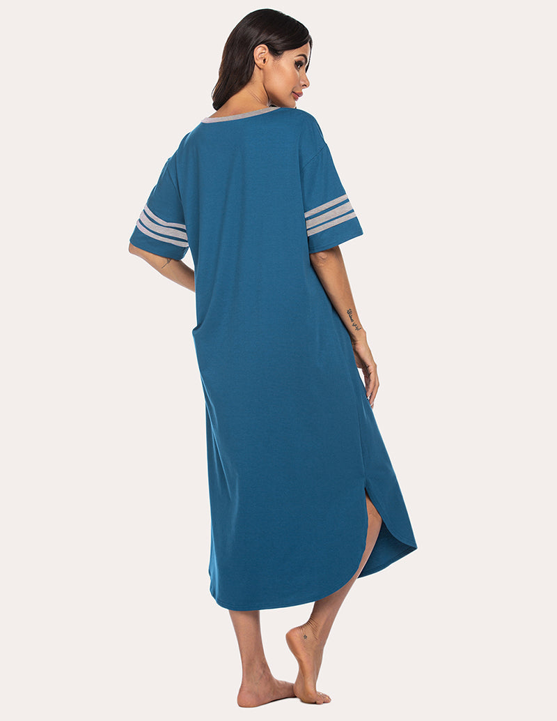 Ekouaer Cotton Novelty Sleep Dress