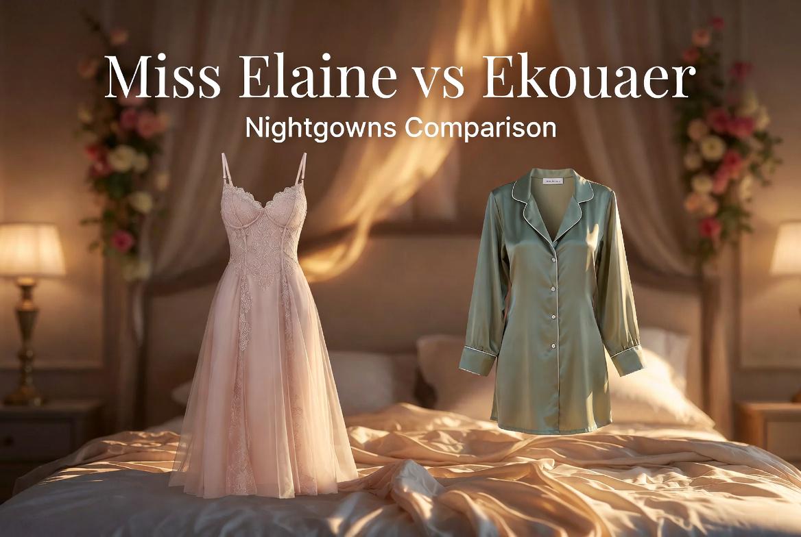 Miss Elaine vs Ekouaer Nightgowns: Which Brand Is Better for Modern Comfort?