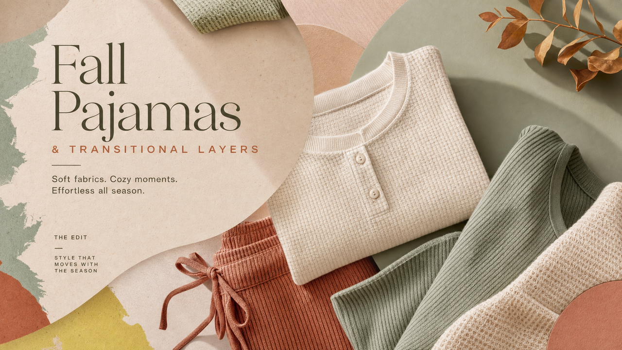 What Are the Best Fall Pajamas to Wear Under a Cardigan or Sweater ?