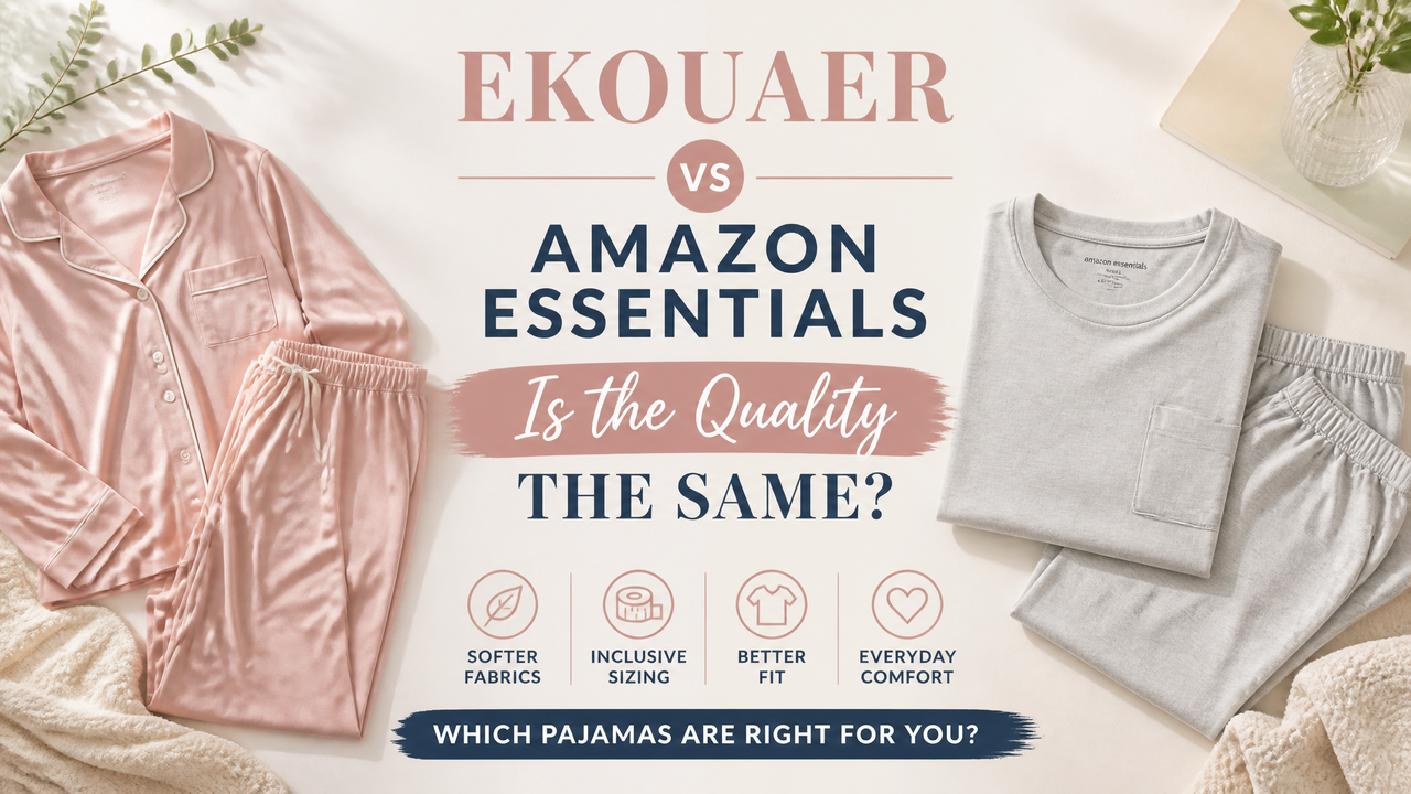 Ekouaer vs Amazon Essentials: Is the Quality the Same?