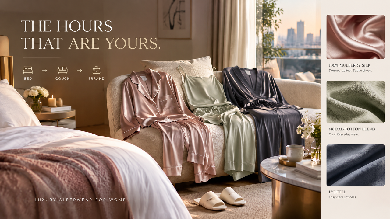 Luxury Sleepwear for Women: How to Look Elegant and Feel Comfortable at Home