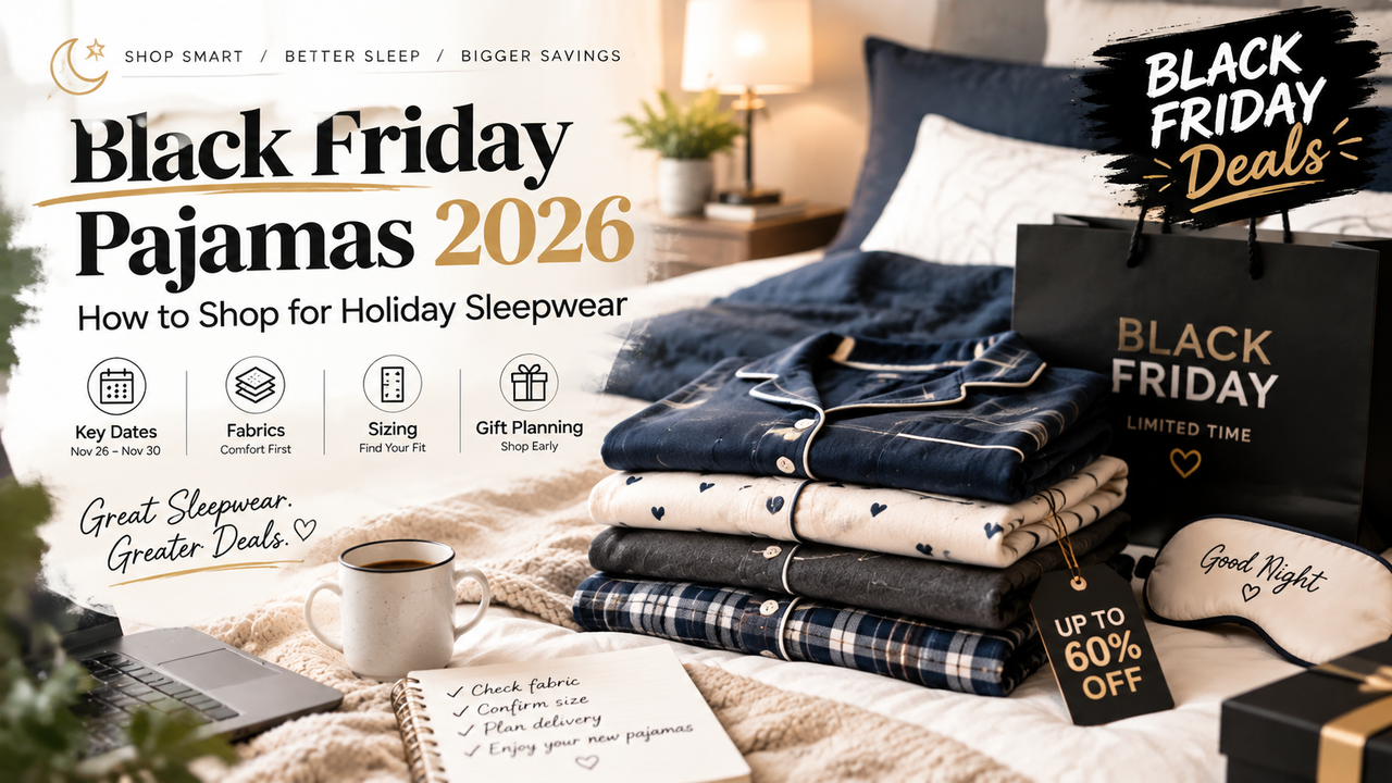 Black Friday Pajamas 2026: How to Shop for Holiday Sleepwear