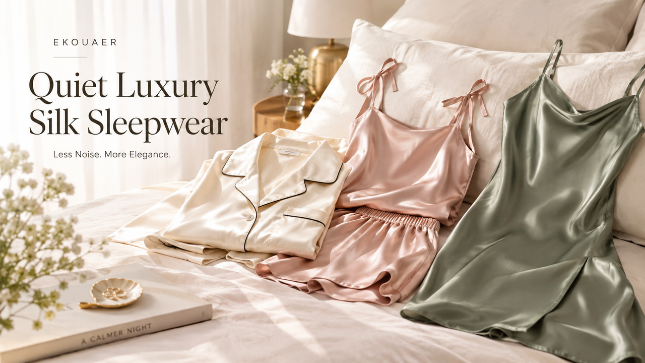 Quiet Luxury Silk Sleepwear: The Case for One Perfect Set