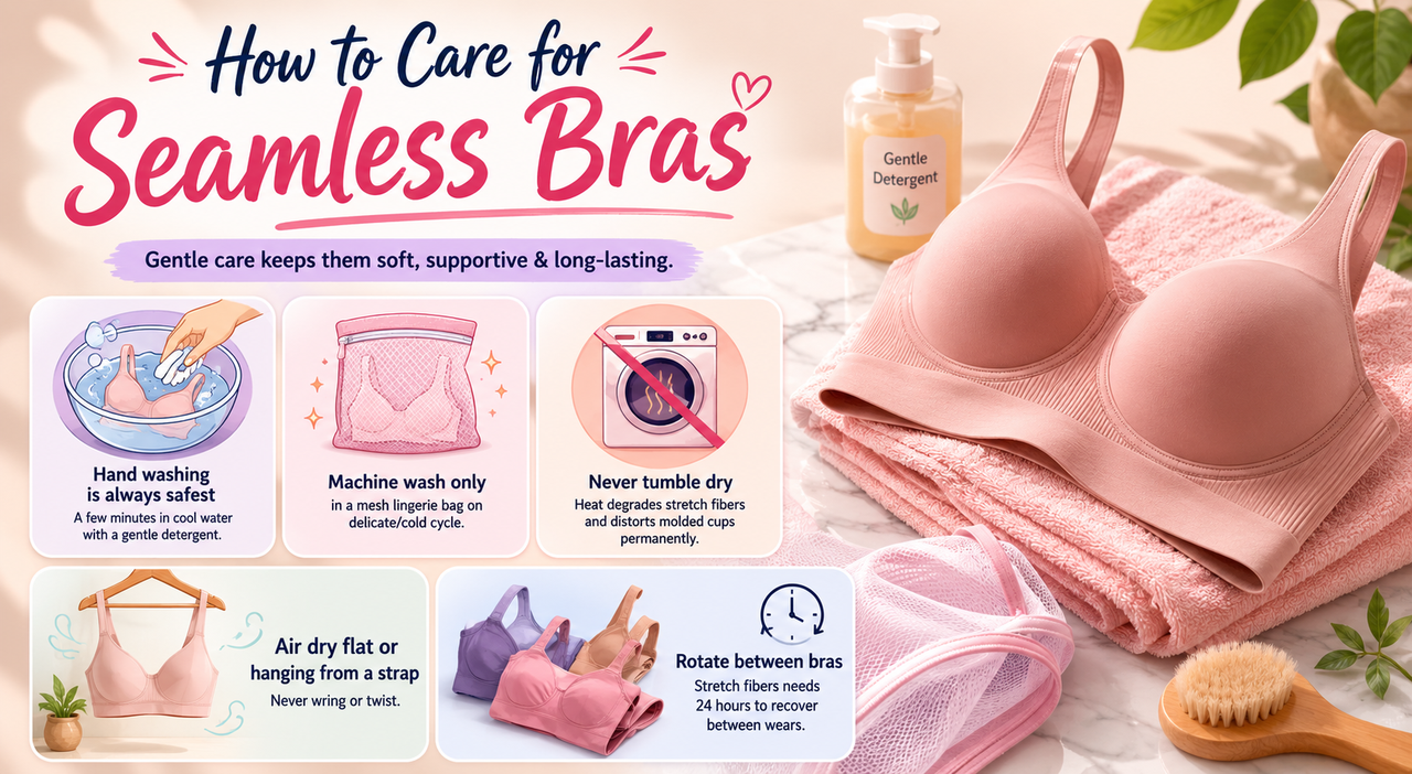 What Is a Seamless Bra? Benefits, Best Styles, and How to Choose