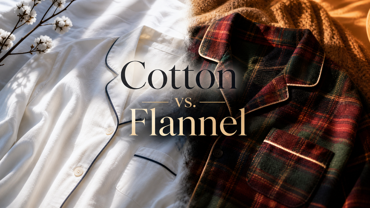 Cotton Pajamas vs. Flannel Pajamas: Which Is Warmer — and Which Is Actually Better for Sleep?