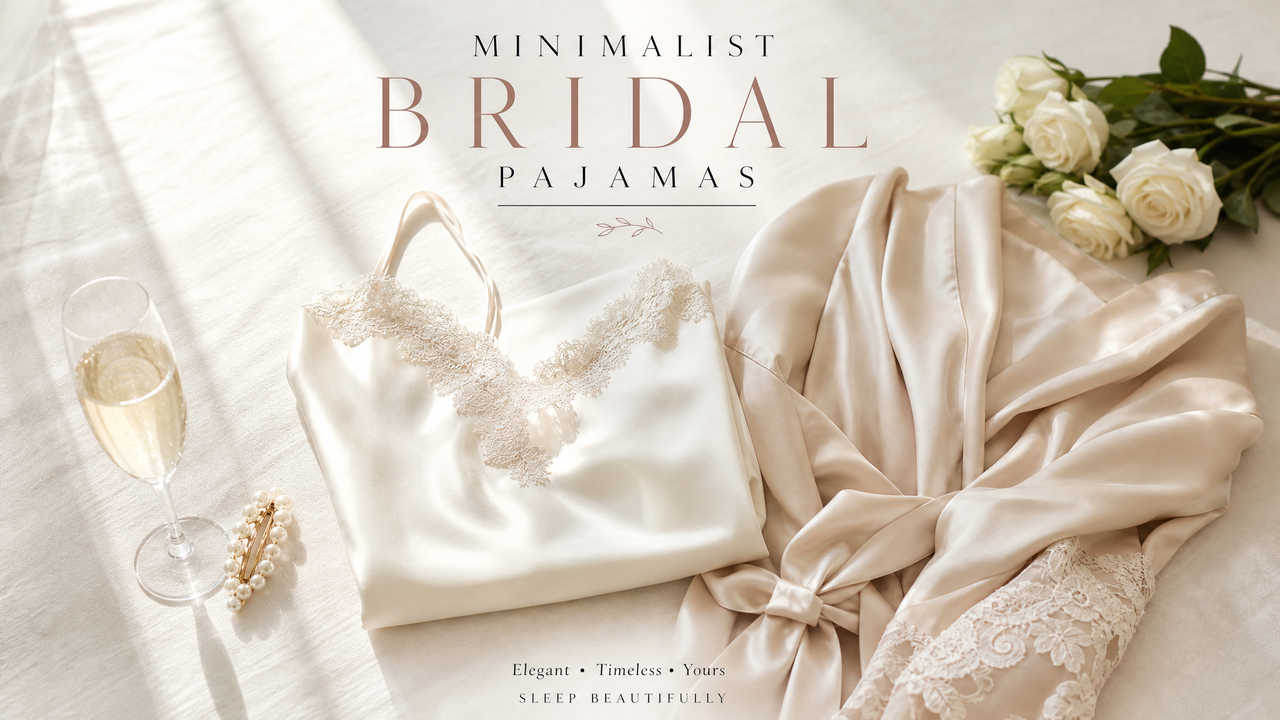 Minimalist Bridal Pajamas: Clean, Simple Styles for the Unfussy Bride