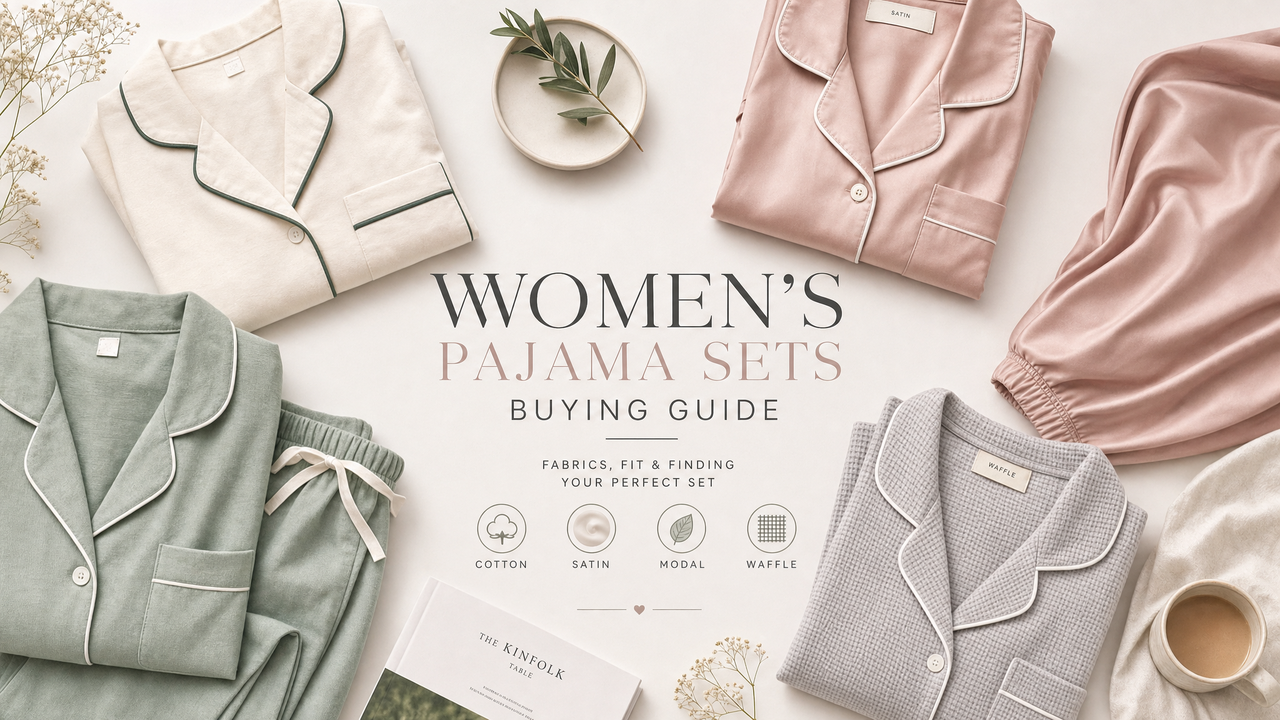Women’s Pajama Sets Guide: How to Choose the Right Set