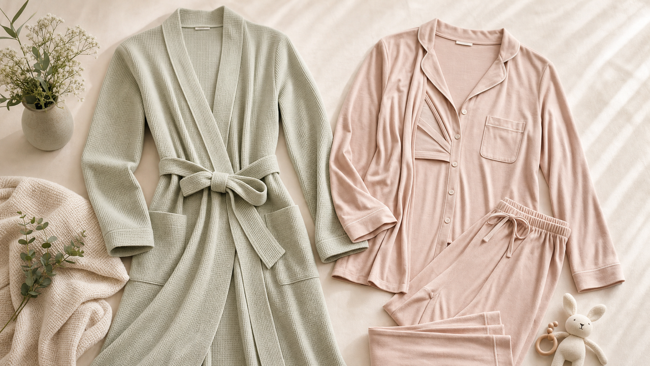 Maternity Robe vs Nursing Pajamas: What Do You Actually Need?
