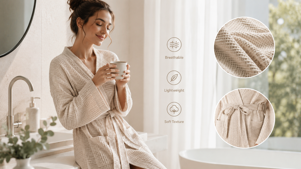 Waffle Robes for Women: Lightweight Texture, Fit & Care Guide