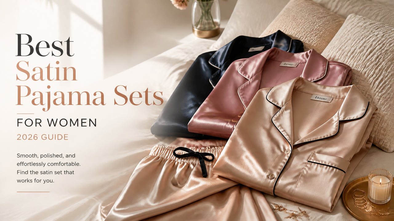 Best Satin Pajama Sets for Women