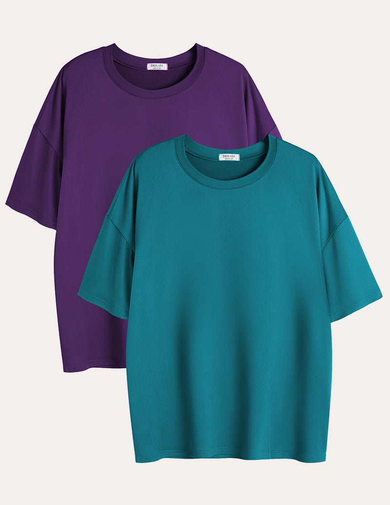 2 Pack Oversized Casual T-Shirts (US Only)