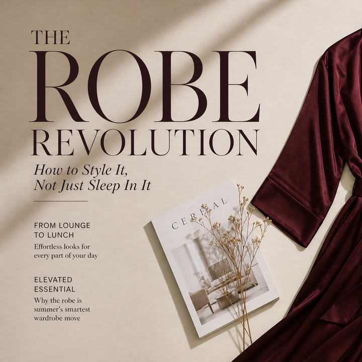 How to Style a Robe So It Looks Intentional, Not Like Sleepwear