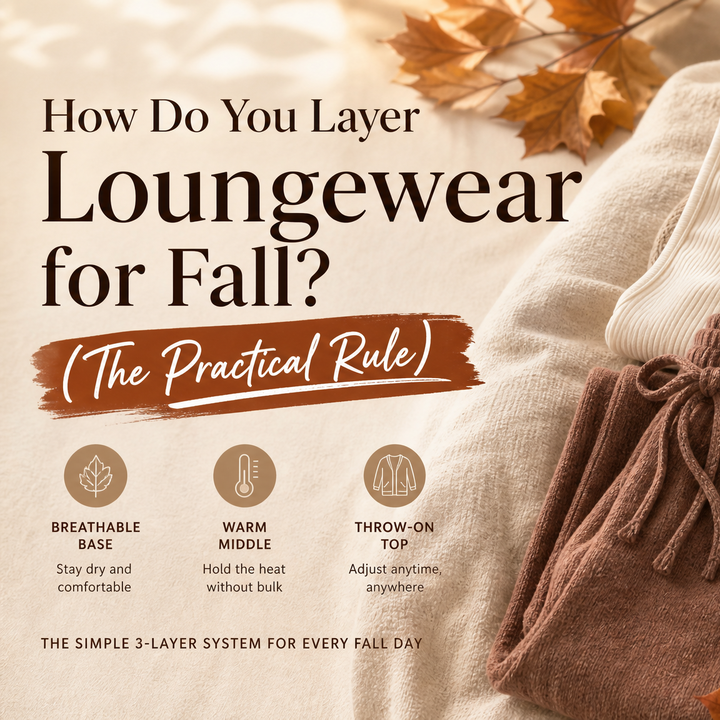 How Do You Layer Loungewear for Fall?
