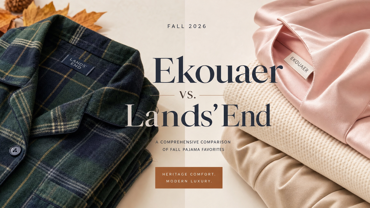 Ekouaer vs Lands' End: Which Pajama Brand Wins for Fall 2026?