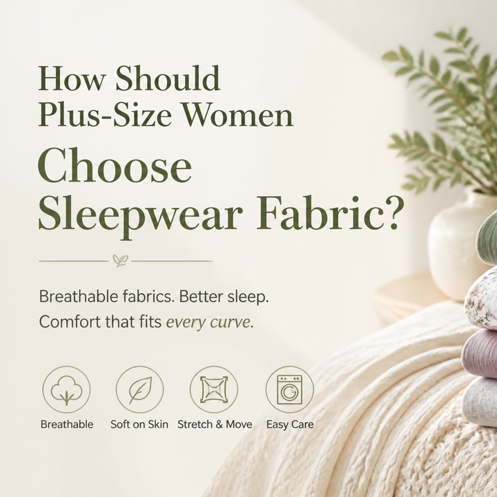 How Should Plus-Size Women Choose Sleepwear Fabric?