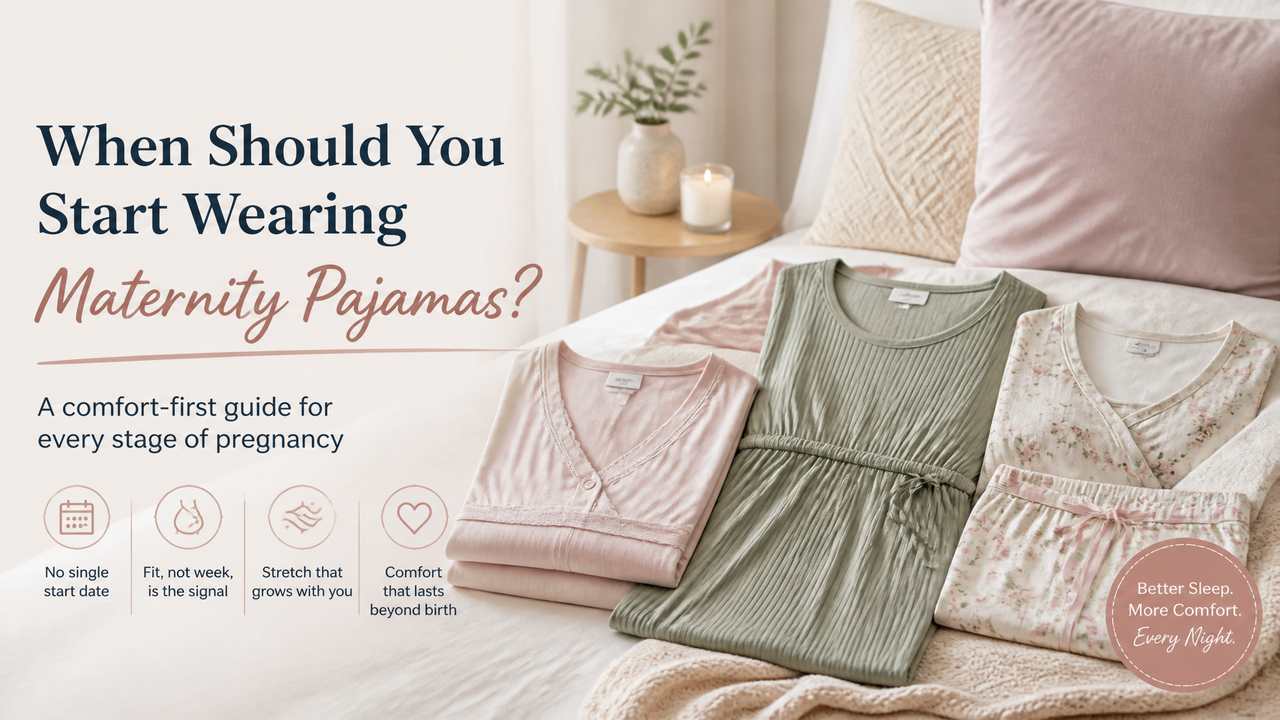 When Should You Start Wearing Maternity Pajamas?