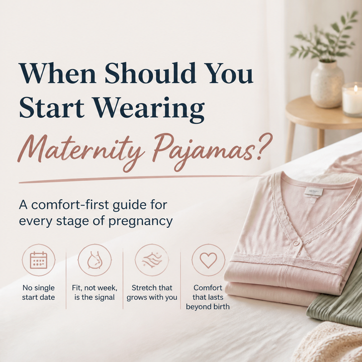 When Should You Start Wearing Maternity Pajamas?