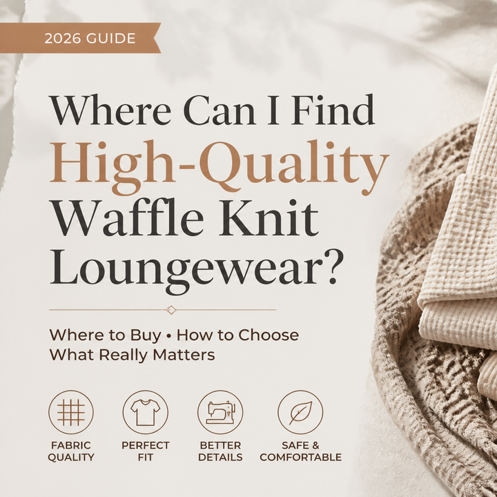 Where Can I Find High-Quality Waffle Knit Loungewear? 2026 Guide