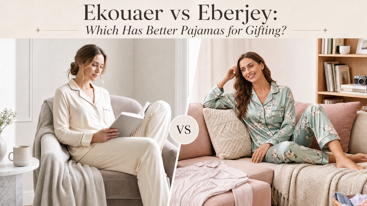 Ekouaer vs Eberjey: Which Has Better Pajamas for Gifting?