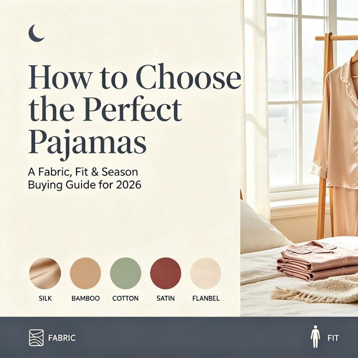 How to Choose the Perfect Pajamas: A Fabric, Fit & Season Buying Guide for 2026