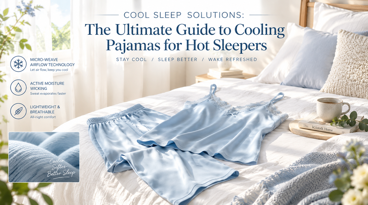 What Are Cooling Pajamas? How to Choose Sleepwear for Hot Sleepers
