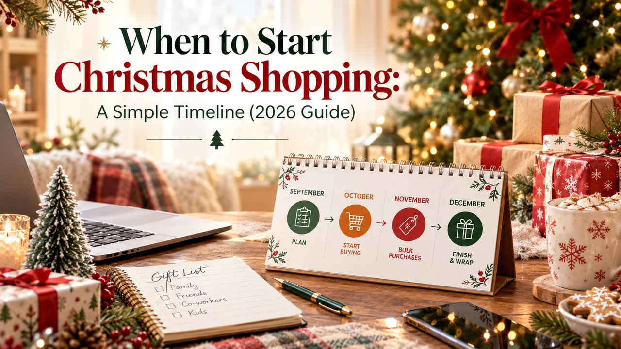 When to Start Christmas Shopping: A Simple Timeline