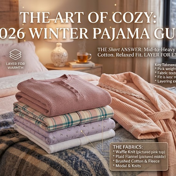 Winter Pajamas: How to Stay Warm and Cozy