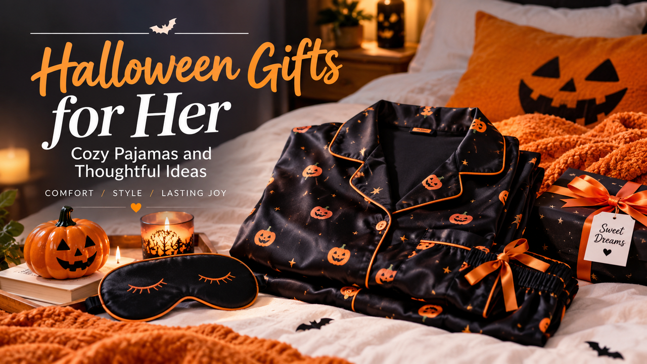 Halloween Gifts for Her: Cozy Pajamas and Thoughtful Ideas