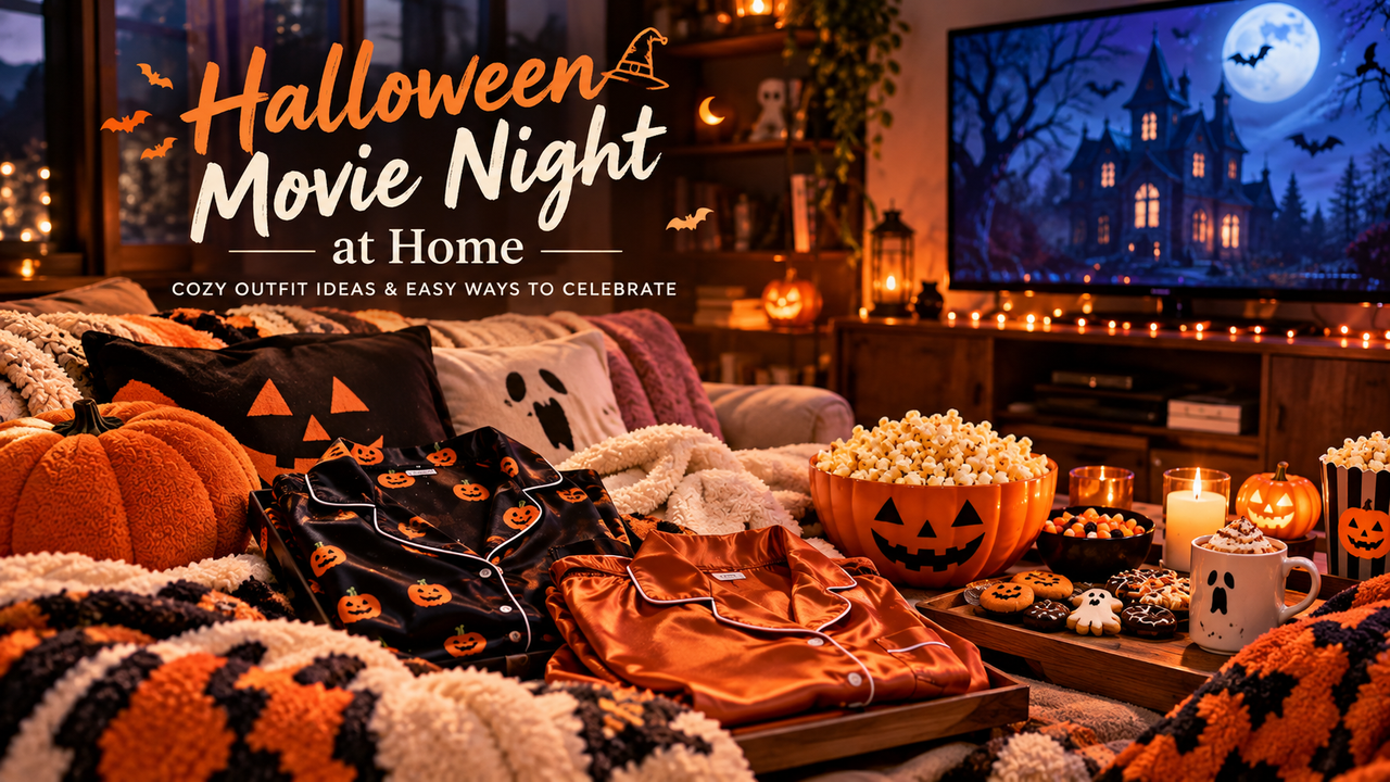Halloween Movie Night at Home: Cozy Outfit Ideas and Easy Ways to Celebrate