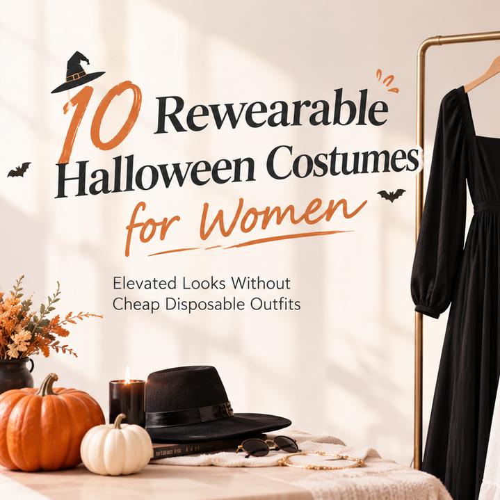 Last-minute Halloween costumes for women: Elevated Looks Without Cheap Disposable Outfits