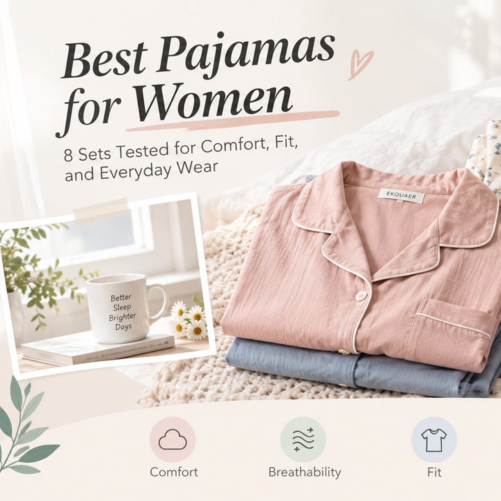 Best Pajamas for Women: 8 Sets Tested for Comfort, Fit, and Everyday Wear