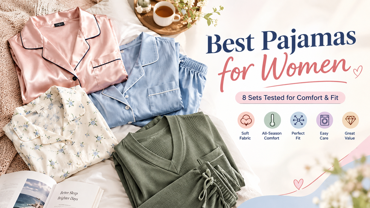 Best Pajamas for Women: Tested for Comfort, Fit & Wearability