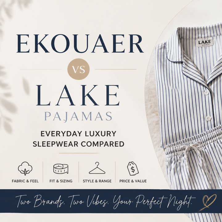 Ekouaer vs Lake Pajamas: Which Sleepwear Brand Should You Pick?