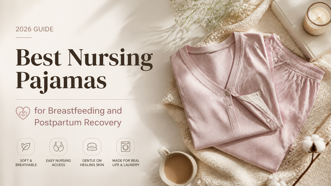Best Nursing Pajamas for Breastfeeding and Postpartum Recovery
