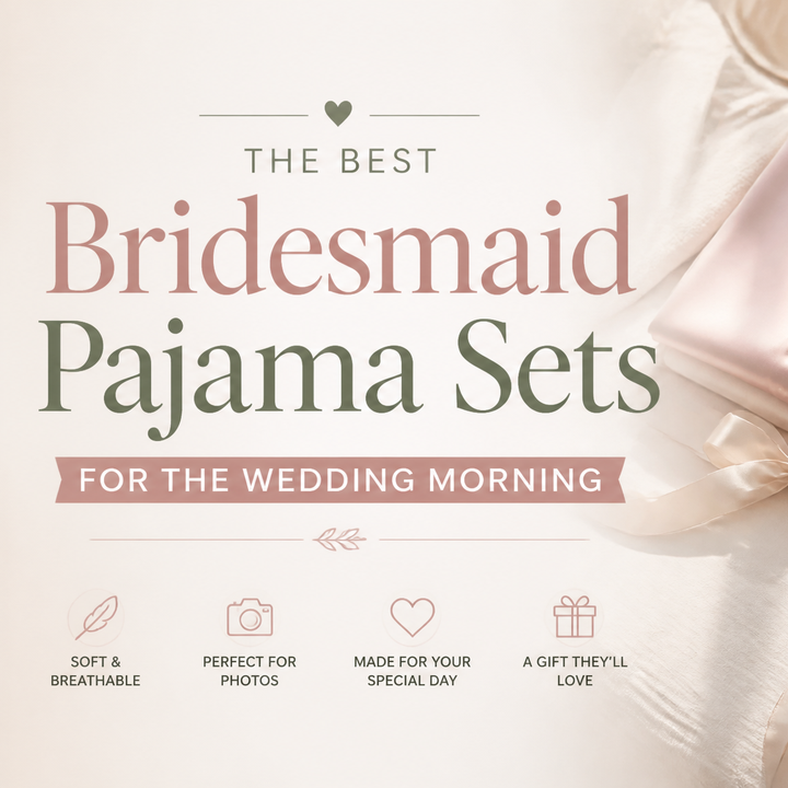 Best Bridesmaid Pajama Sets for the Wedding Morning