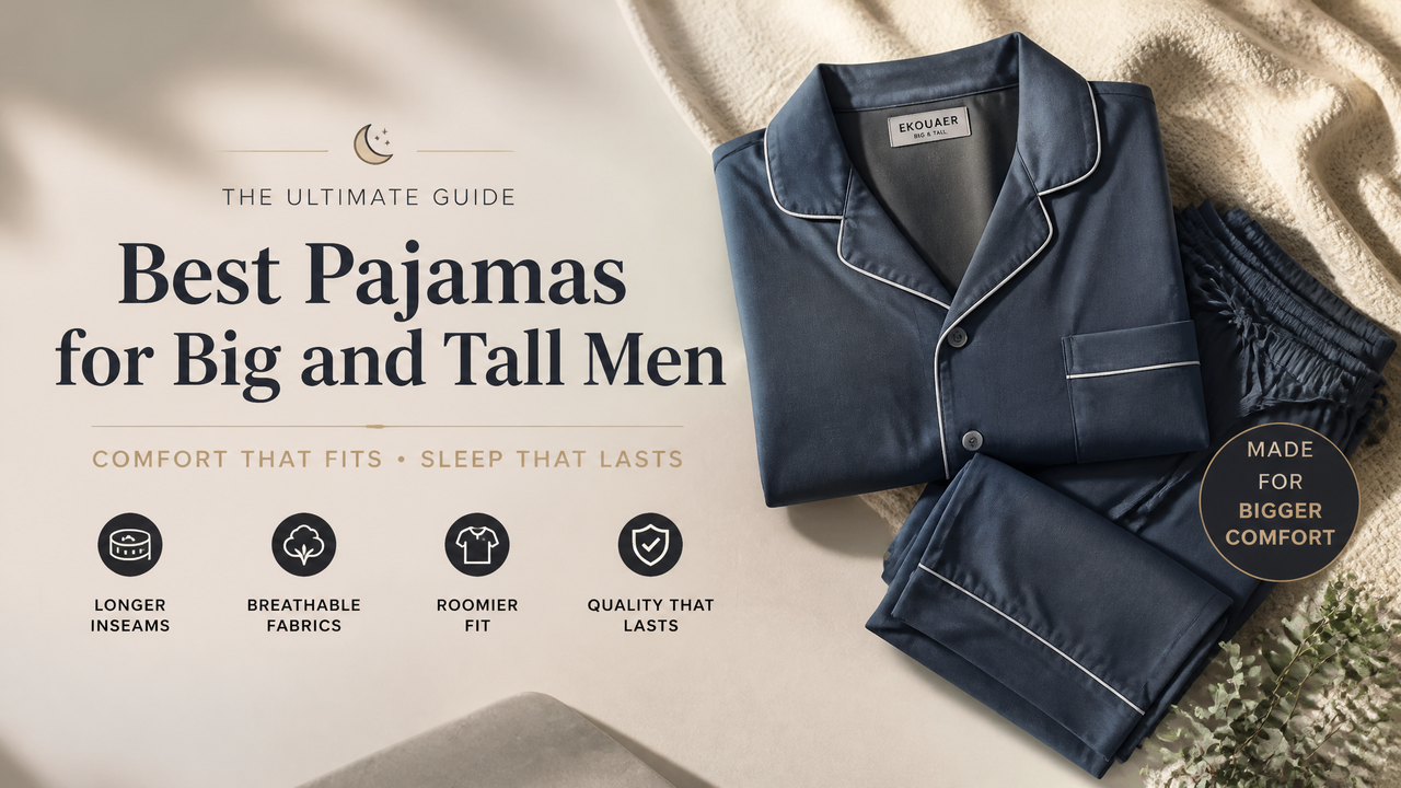 Best Pajamas for Big and Tall Men