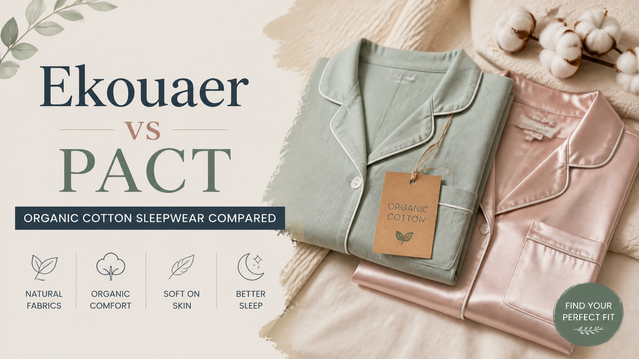Ekouaer vs PACT: Organic Cotton Sleepwear Compared