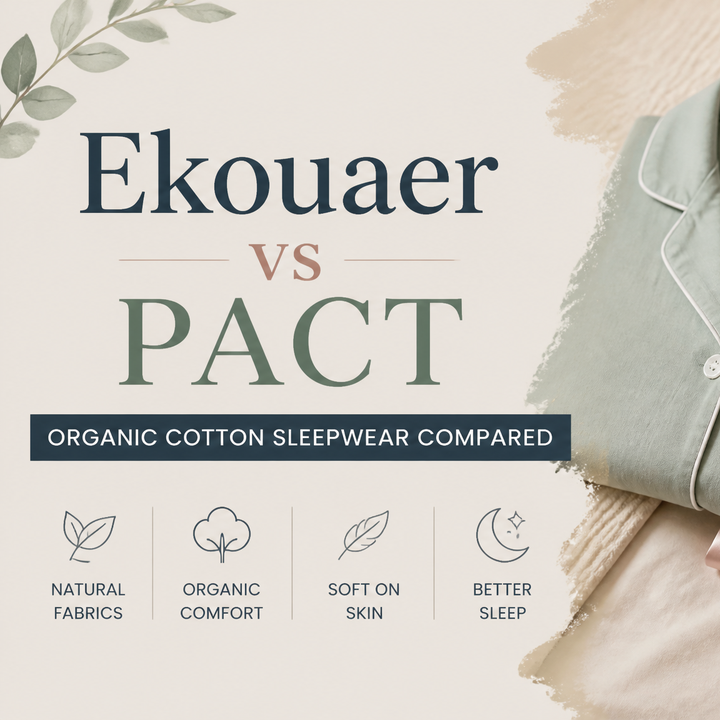 Ekouaer vs PACT: Organic Cotton Sleepwear Compared