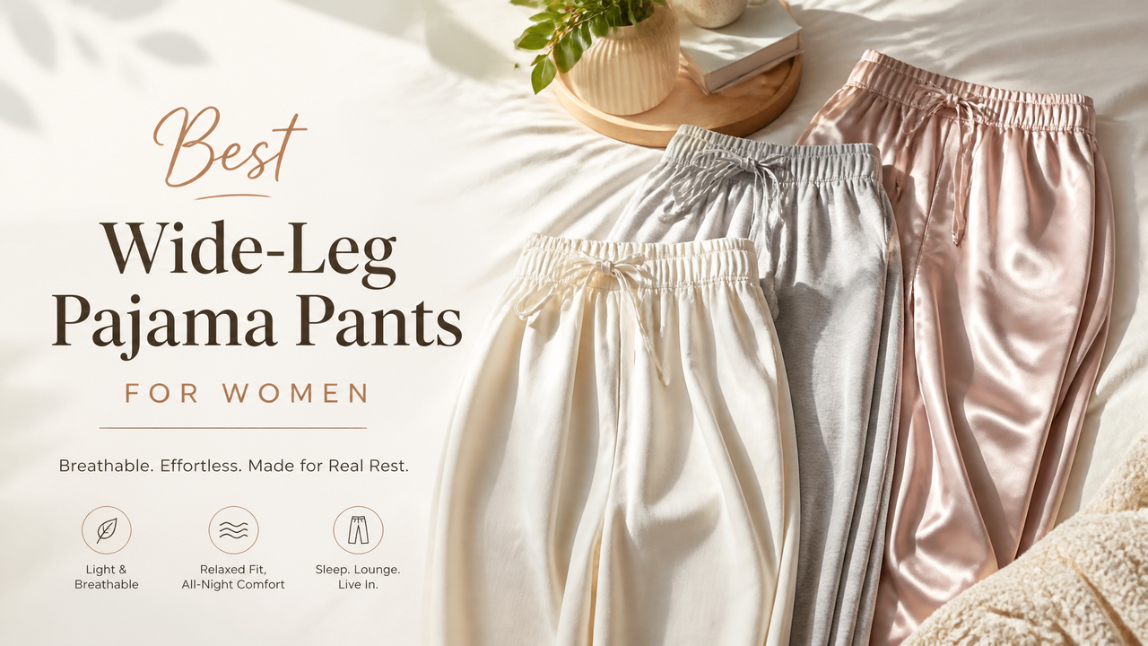 Best Wide-Leg Pajama Pants for Women