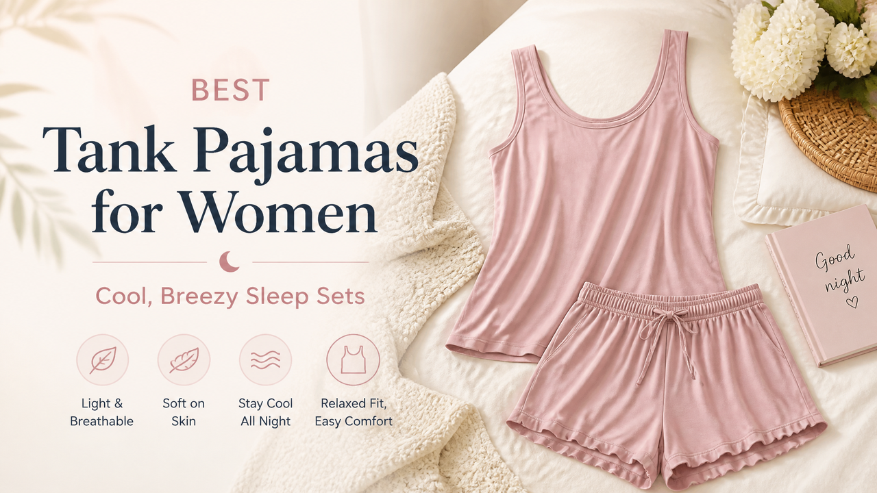 Best Tank Pajamas for Women: Cool, Breezy Sleep Sets