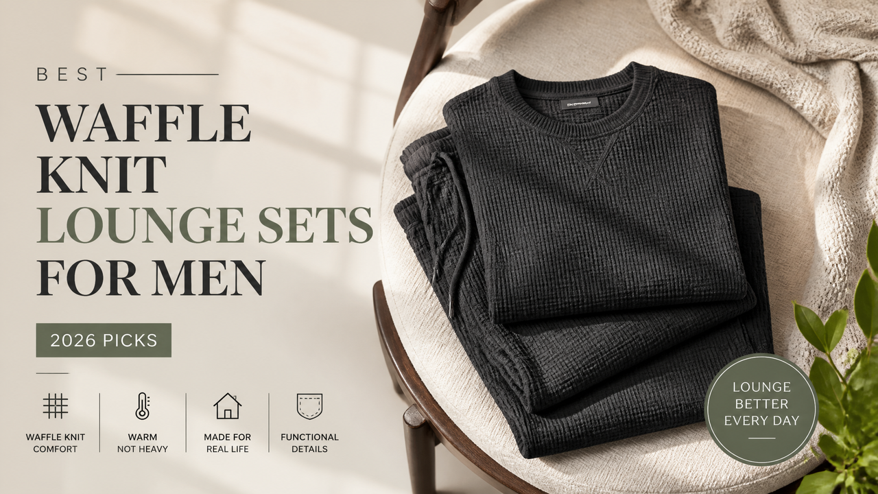 Best Waffle Knit Lounge Sets for Men: 2026 Picks