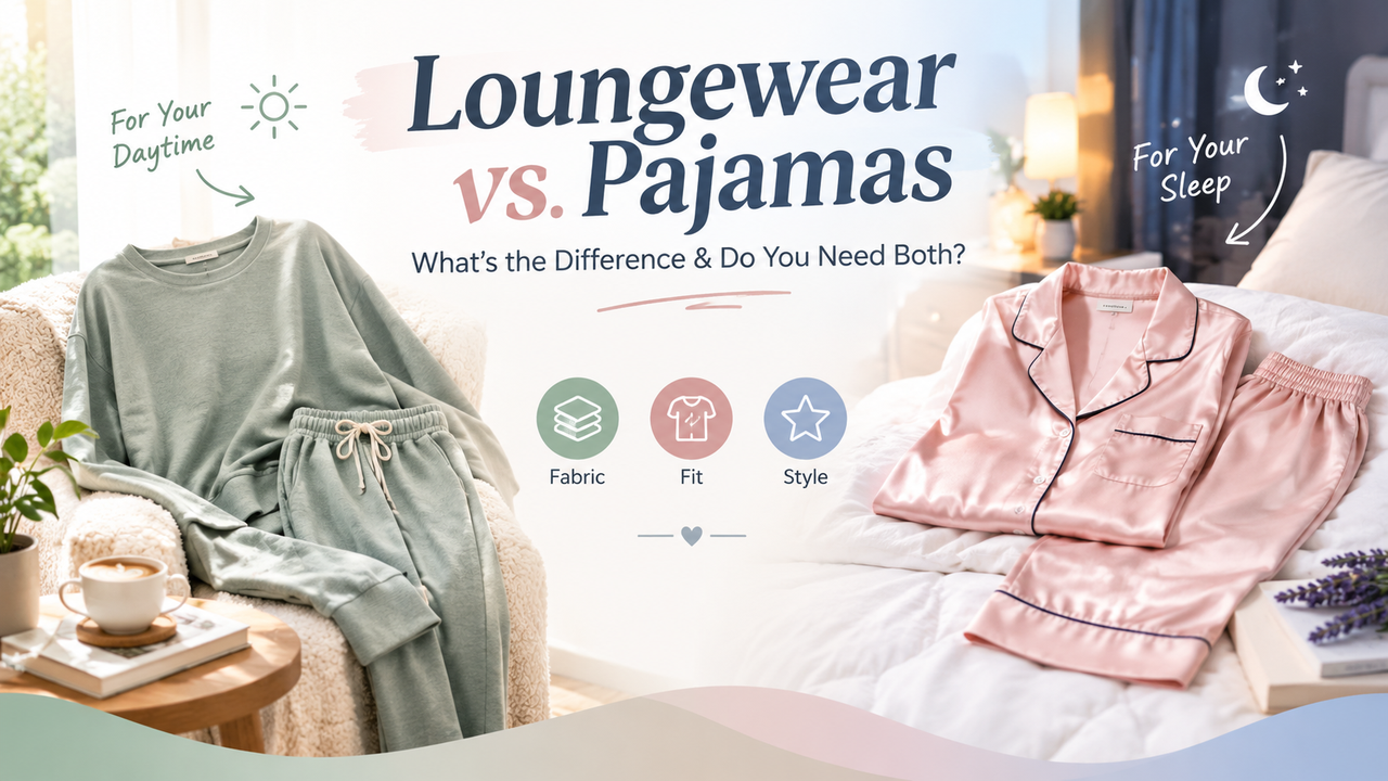 Loungewear vs. Pajamas: What's the Difference and Why You Need Both?