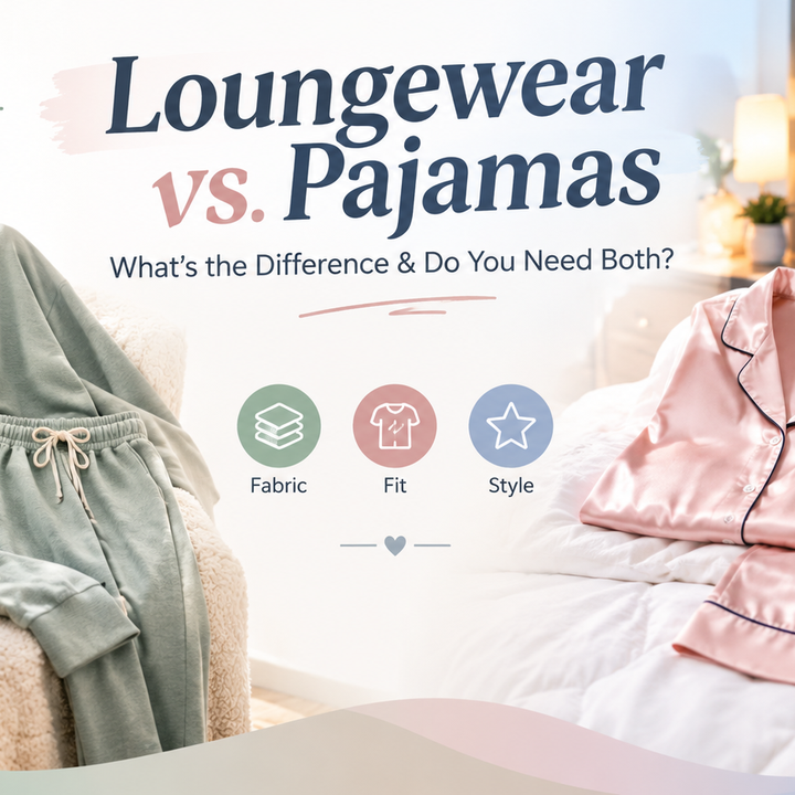 Loungewear vs. Pajamas: What's the Difference and Why You Need Both?