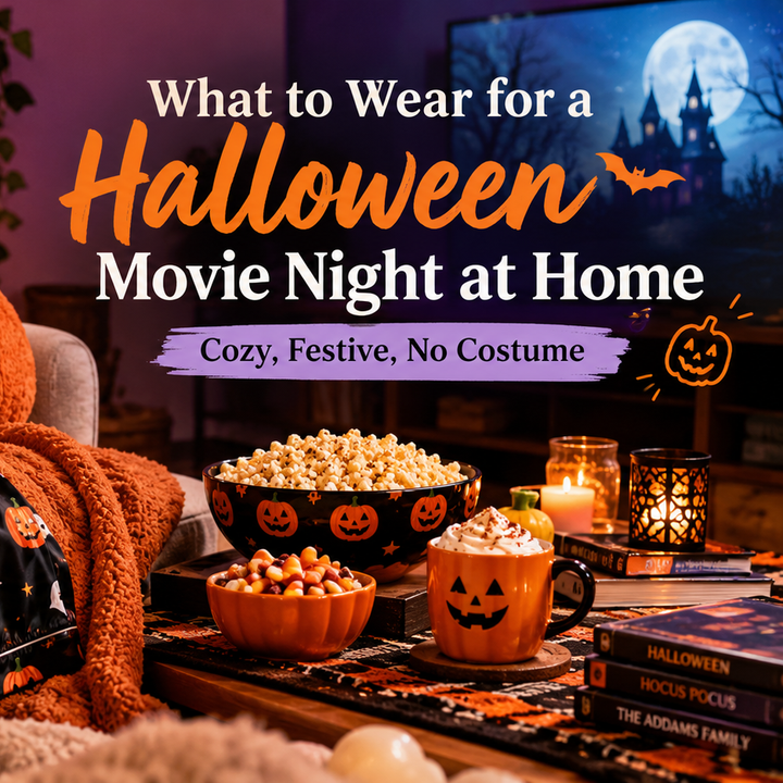What to Wear for a Halloween Movie Night at Home
