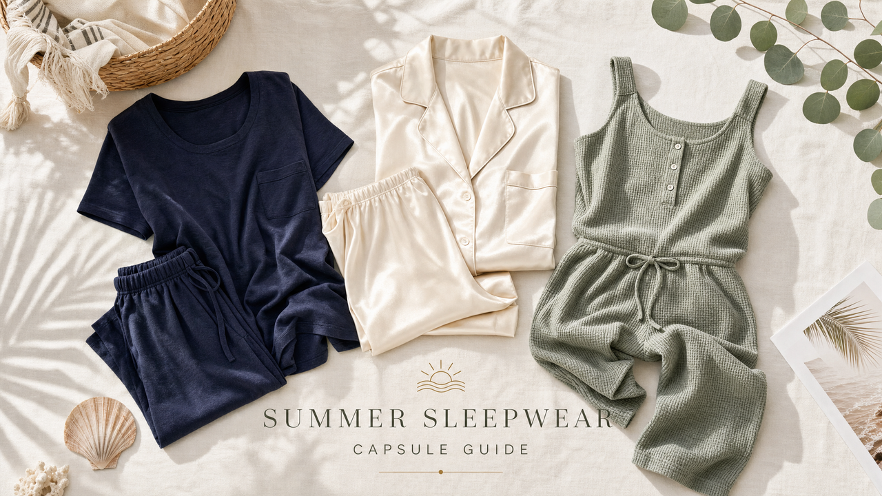 How to Build a Summer Sleepwear Capsule: 3 Sets for Every Warm-Weather Situation