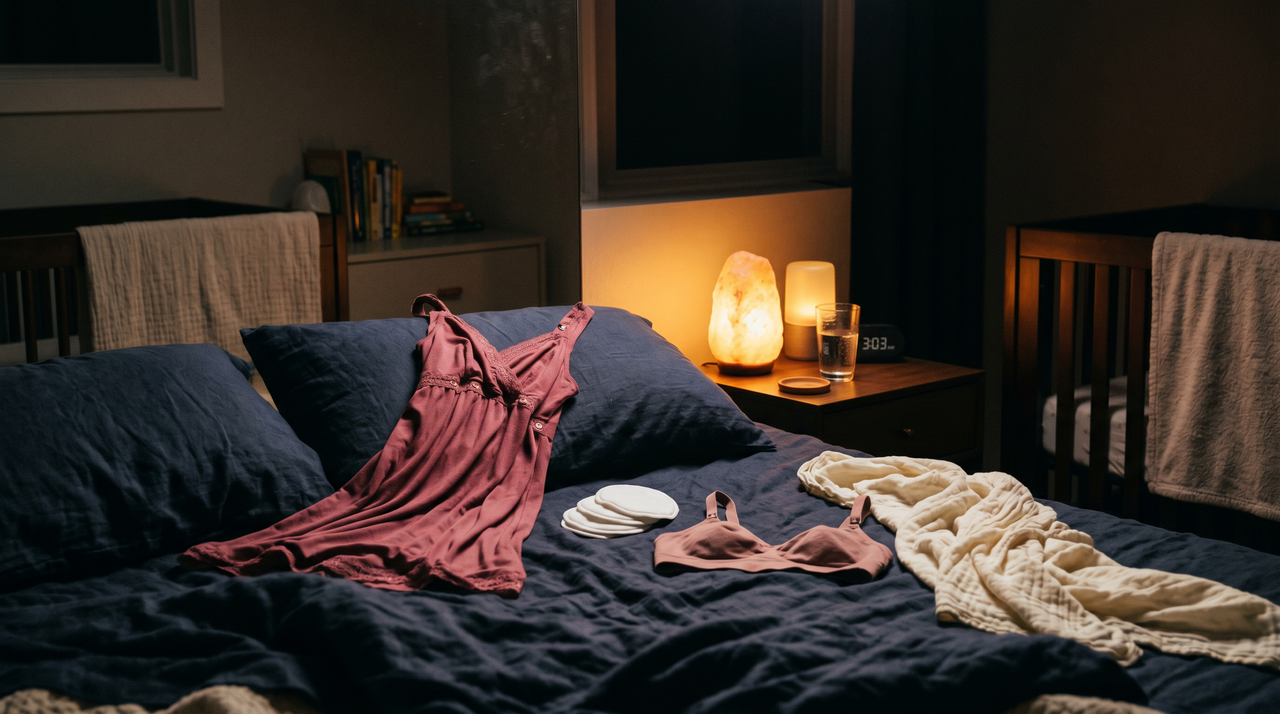 Breastfeeding and Leaking at Night: What to Wear So You Don't Ruin Your Pajamas