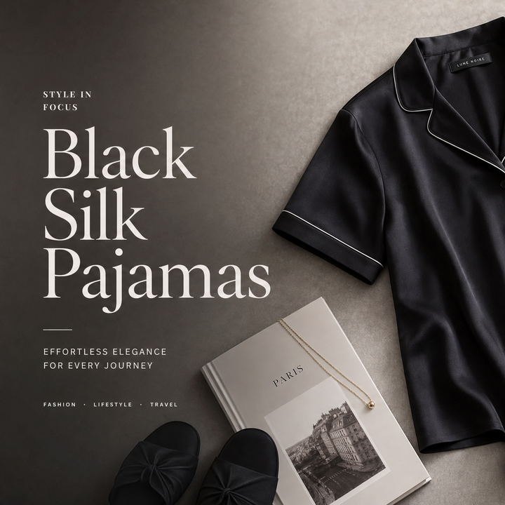Black Silk Pajamas: Why They Work for Sleep, Lounging, and Travel