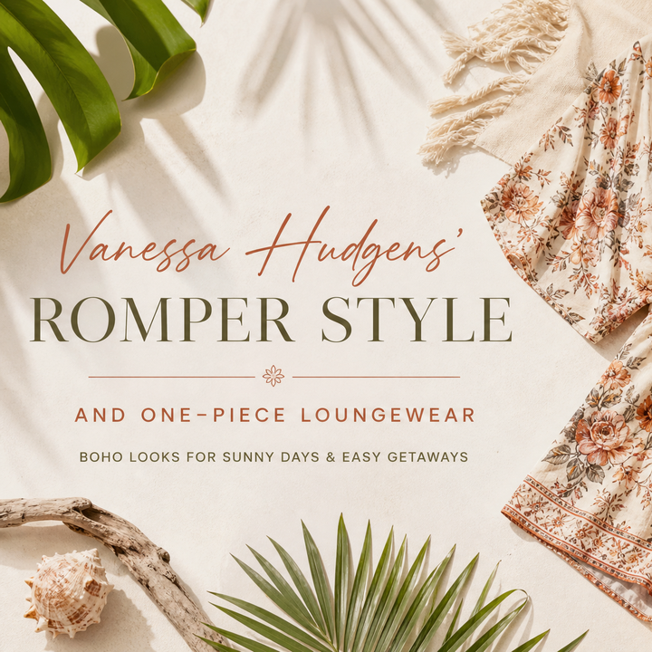 Vanessa Hudgens Romper Style: How to Wear Easy One-Piece Loungewear