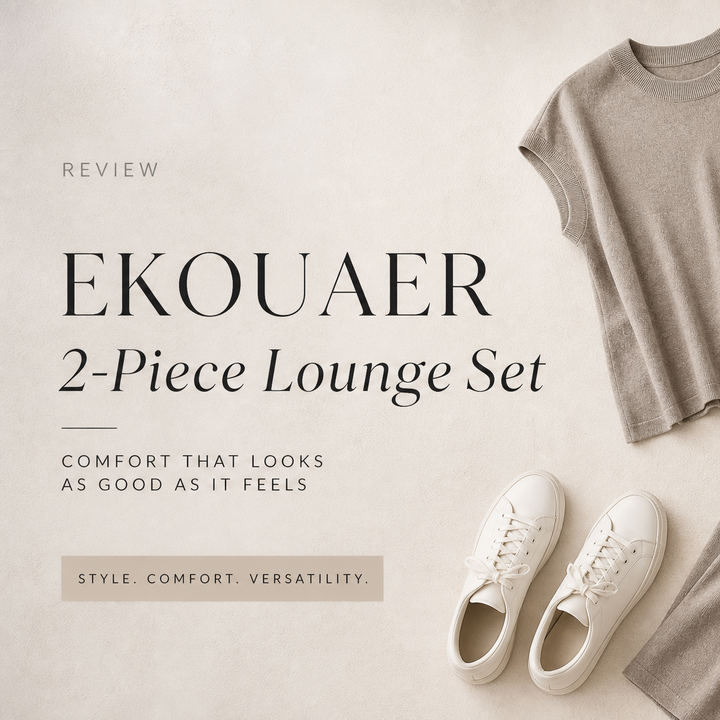 Is the Ekouaer 2-Piece Lounge Set Worth It? Fit, Fabric, and Styling Notes